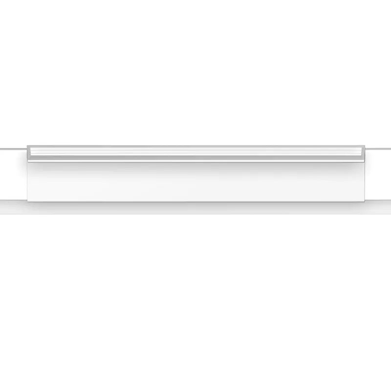LED-Panel, Lichtleiste, Unterbauleiste, Aluminium, weiß
