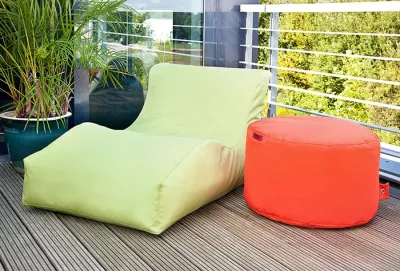 Sitzsack, Auflage, Sessel, Outdoor, Kissenbezug