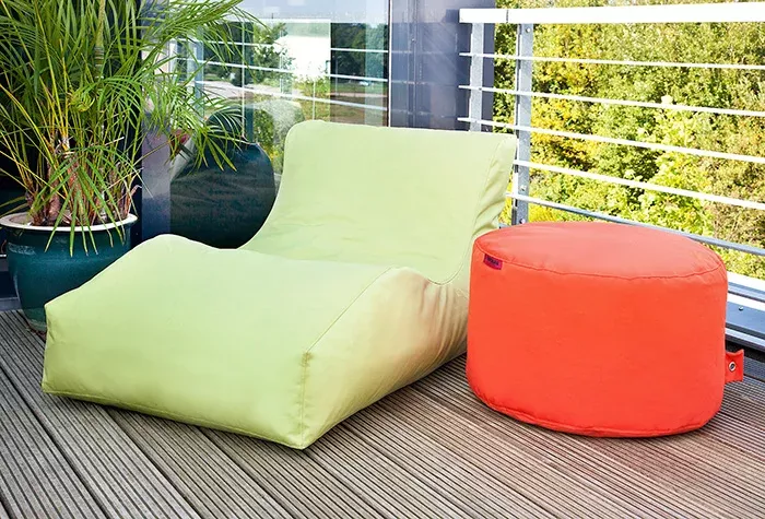 Sitzsack, Auflage, Sessel, Outdoor, Kissenbezug