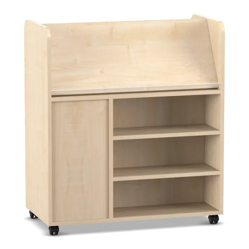 Holzschrank, Rollcontainer, Schreibtischcontainer, Hochschrank, Rollfächer