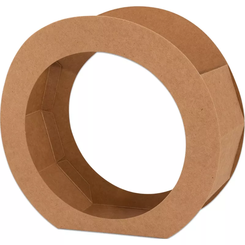 Karton, Verpackungsmaterial, runde Form, braun, Verpackung