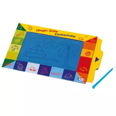 Magnettafel, Zaubertafel, Kreidebrett, Malplatte, Kreide