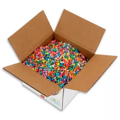 Körner, Schaumkugeln, Paketbox, Snackkugel, Sortierte Farben