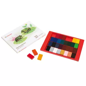 Wachsmalblöcke, 32 Farben