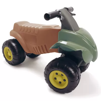 Spielzeug, Quad, Motorfahrt, Gummireifen, Grünbraun