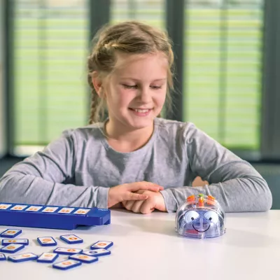 Kinder, Roboter, Spielzeug, Karten, Bausatz