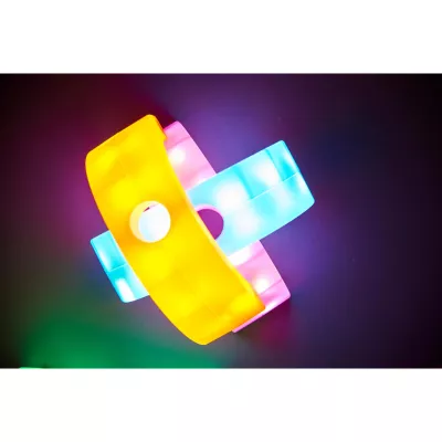 LED, Neon, Armband, Klemmarmband, Mehrfarbiges Band