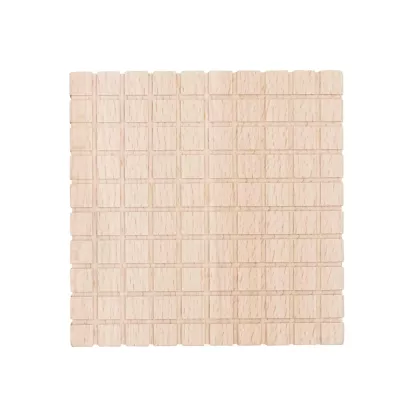 Holzbrettchen, Holzplättchen, Mosaik, Naturholz, klein