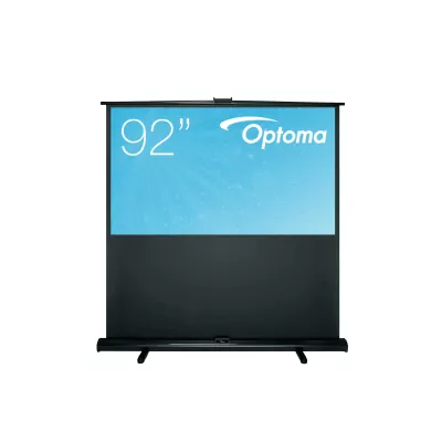 Projektor, 72-92 Zoll, Projektorleinwand, Blue Screen, Optoma