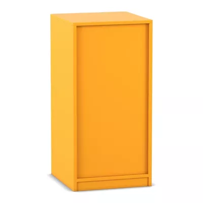 orange, Schrank, Aufbewahrung, Lowboard, Möbel