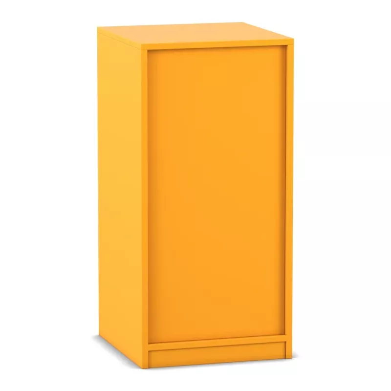 orange, Schrank, Aufbewahrung, Lowboard, Möbel