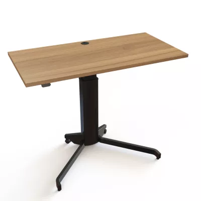 Schreibtisch, Holzoberfläche, Verstellbarer Tisch, Tischbasis, rollenfuß