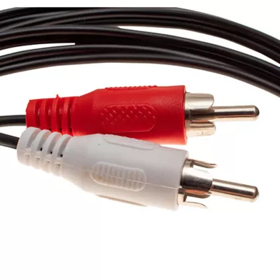 rca, audiovideo, kabel, rot, stereo