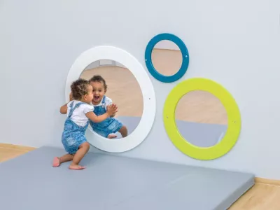Spiegel, Kinder, Plexiglas, Rahmen, Kreisspiegel