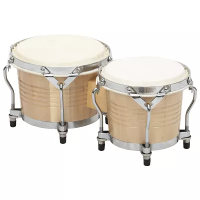 Tambourine, Bongos, Holz, Metall, Becken