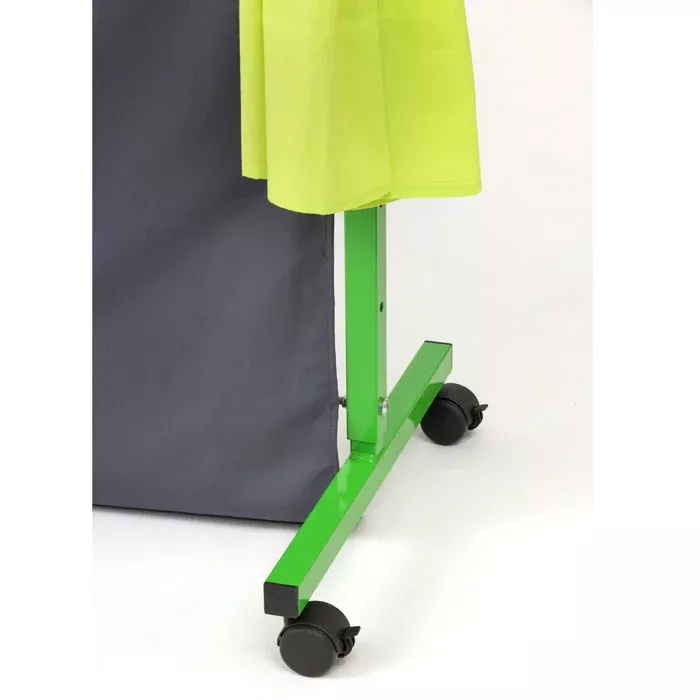 Garderobenständer, Skirder, Rollbarer Aufsteller, Green stand, Kofferrolle