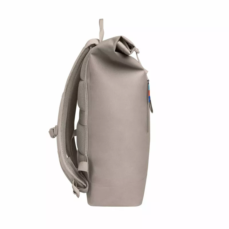 Rucksack, Schulranzen, Tagesrucksack, Mesh-Seitenfach, Beige