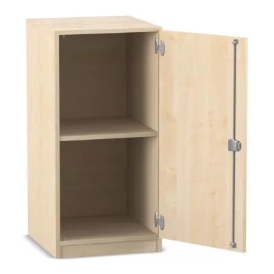 Schrank, Küchenschrank, Schranktüren, Holzoptik, Regalboden