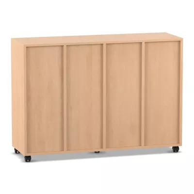 Sideboard, Schrank, Holz, Aufbewahrung, Rollen