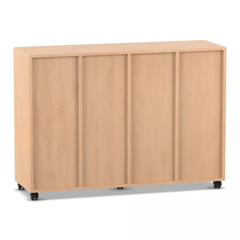 Sideboard, Schrank, Holz, Aufbewahrung, Rollen
