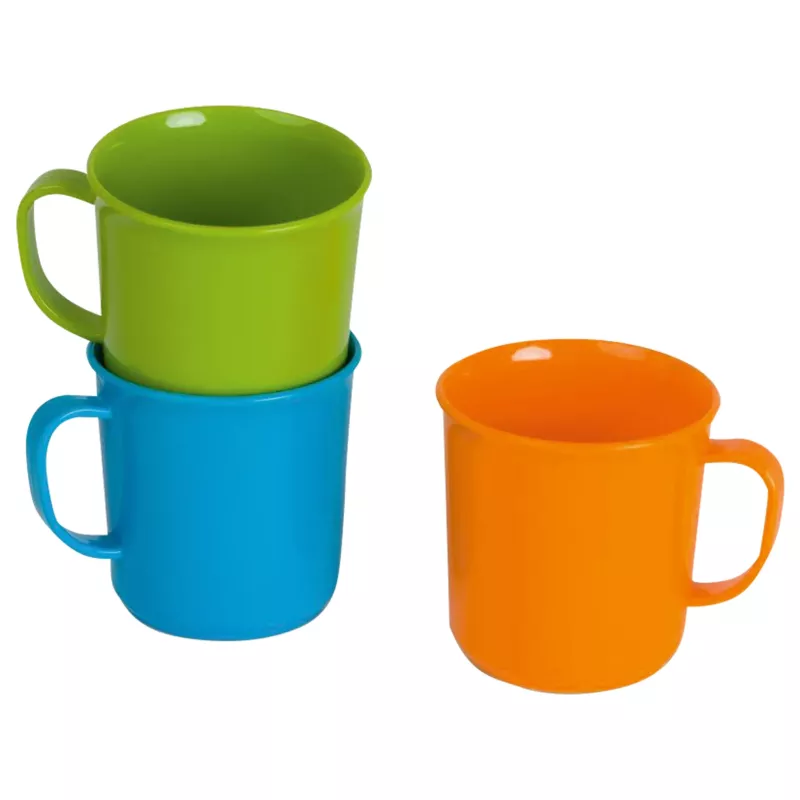 Tassen, Becher, Mehrfarbig, Kunststoff, Kaffee-/Teebecher