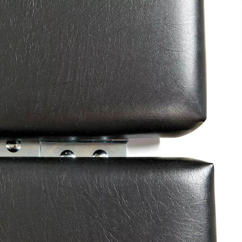 leder, schreibtischauflage, eckverbindung, armlehne, schwarz