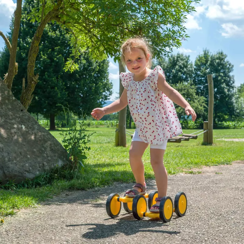 Puppe, Roller, Spielzeugroller, Sommeroutfit, Kinder
