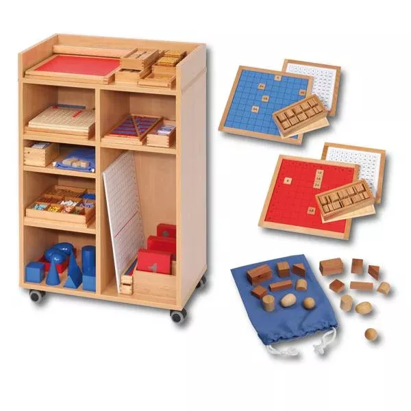 Holzspielzeug, Bildungsspiel, Lernkasten, Zubehör, Kleine Bausteine