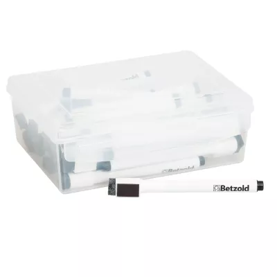 Kunststoffbox, Marker-Set, Whiteboard-Utensilien, Filzstift, Aufbewahrungset