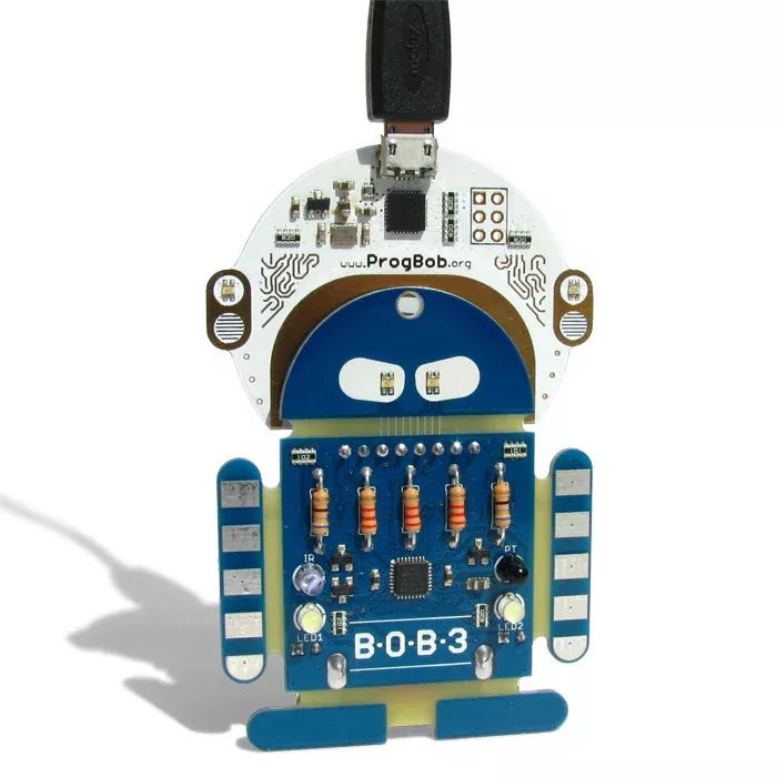 robot, Elektronik, Mikrocontroller, blau, USB-Auge