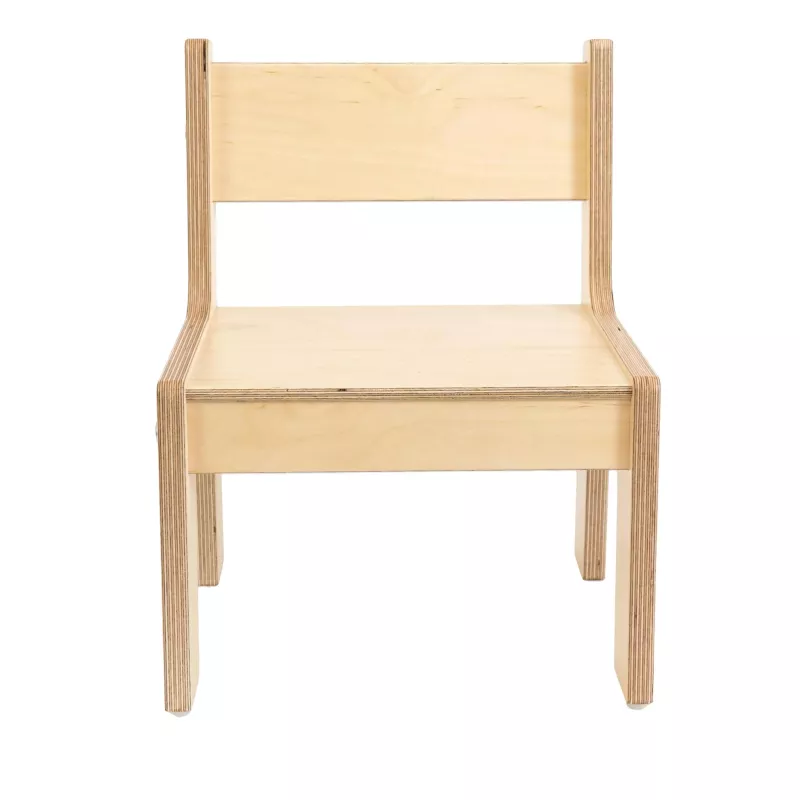 Holzstuhl, Stuhl, Naturholz, Naturholzfarben, einfaches Design