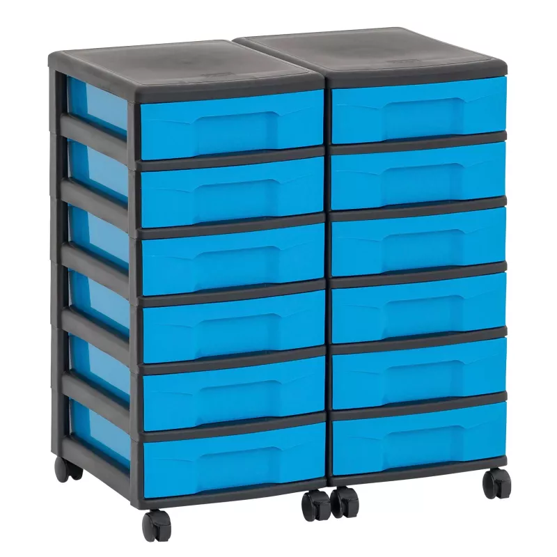 Werkzeugschubladen, Schubladenwagen, Rollwagen, Aufbewahrungsbox, Kunststoff