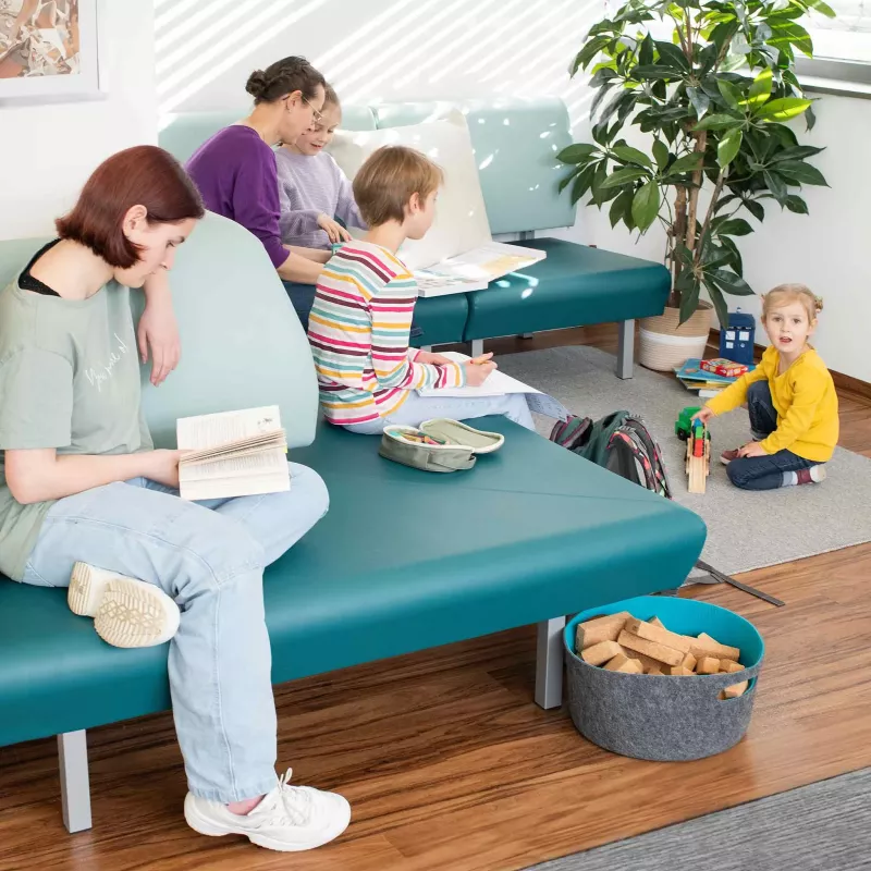 sofa, Lounge-Sessel, Kinder, Spielzimmer, Holzboden