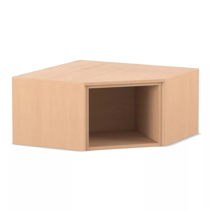 Couchtisch, Beistelltisch, Holz, offener Stauraum, rechteckig