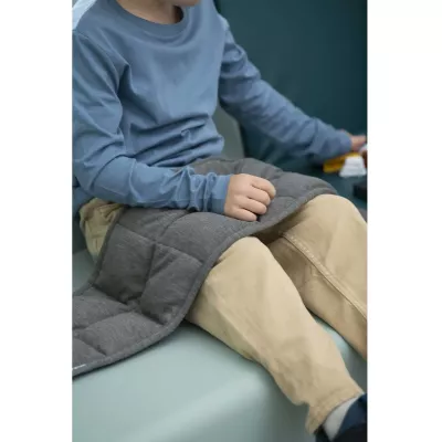 Kinderkleid, Kapuzenoberteil, Langarmshirt, Hose, Gemusterte Decke