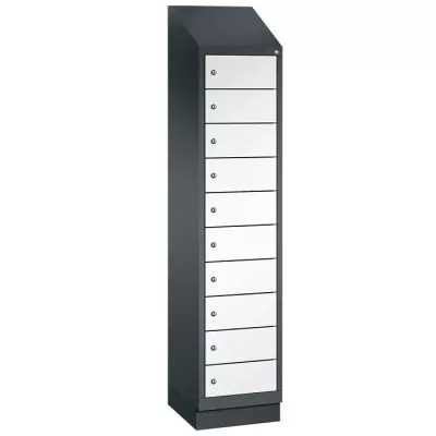 Postkasten, Brieftaschen-Schubladen, Schlitzfach, Stahlkorpus, Mehrfachfach