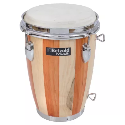 Conga, Conga‑Trommel, Holzgehäuse, Streifen, Schlaginstrument