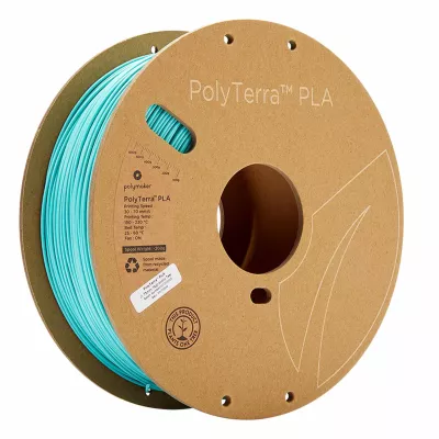 3D-Druck Filament, PLA Filament, türkis, Spule, Polymer