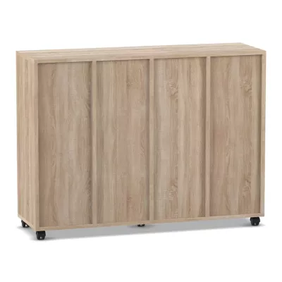 Sideboard, Schrank, Holz, Aufbewahrung, Räder