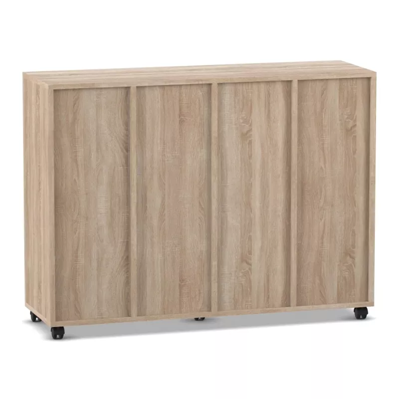 Sideboard, Schrank, Holz, Aufbewahrung, Räder