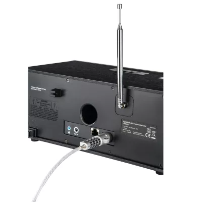 Radio, Stereo, Antenne, Rückseite, Kabel