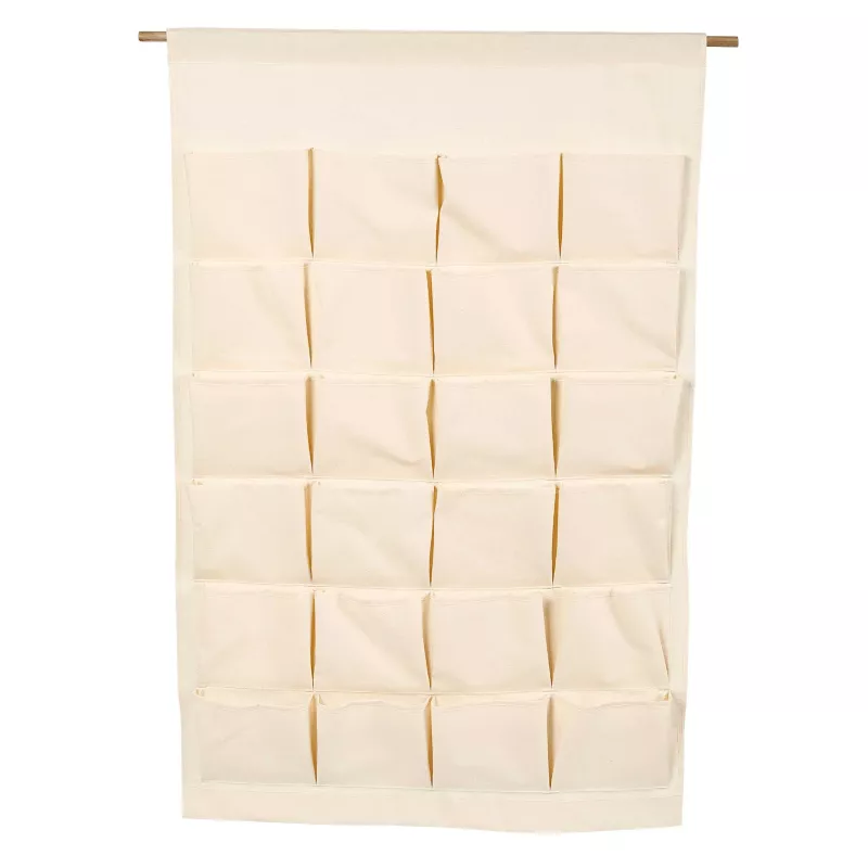 Organizer, Fabric storage, Canvas pockets, Wall hanging, Storage organizer