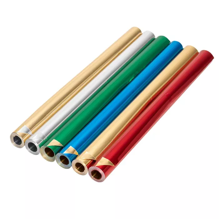 papier, folien, rollen, bunt, farben