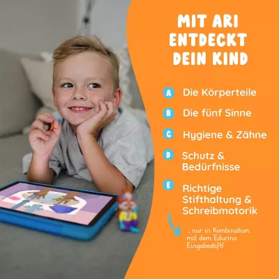 Kinder, Tablet, Stift, Hände, Spielzeug
