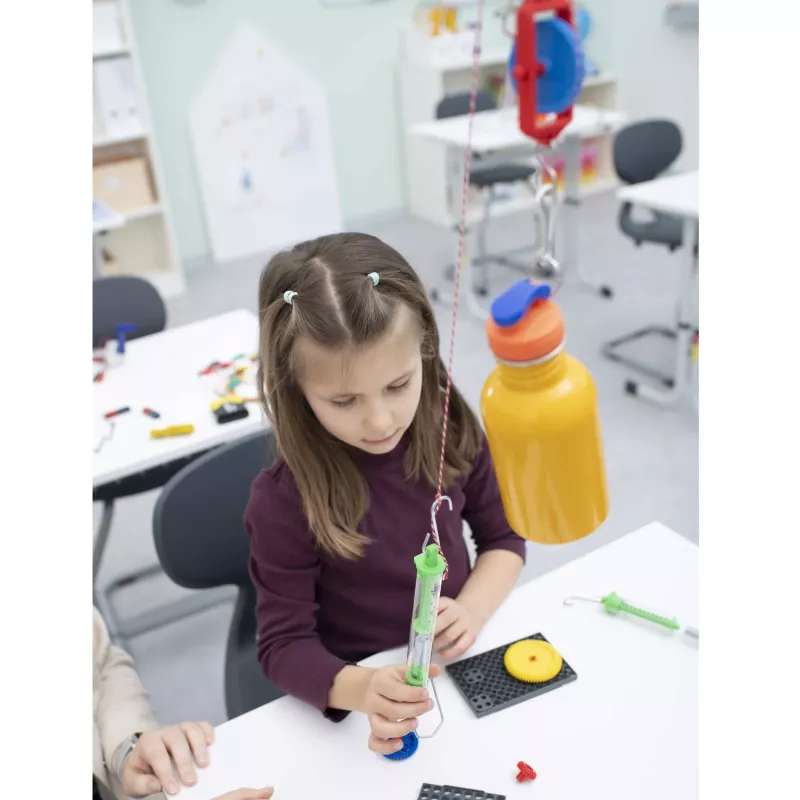 Kinderlabor, Pipette, Spritze, Flasche, Experiment