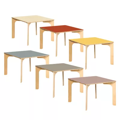 Quadratischer Holztisch Vincent