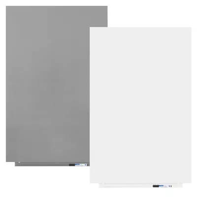 whiteboard, tinte-frei, markerablage, magnetisch, hochformat