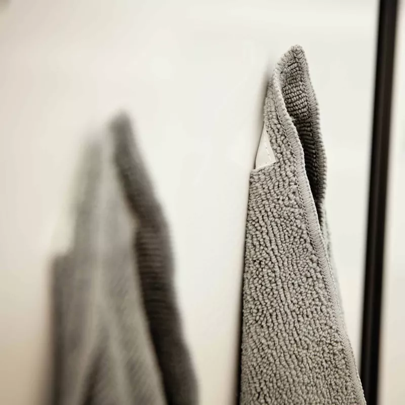 Tuch, Waschlappen, Baumwolle, Grau, Frottee