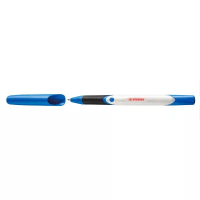 Kugelschreiber, Klick-Kugelschreiber, Gelschreiber, Blau, Stabilo