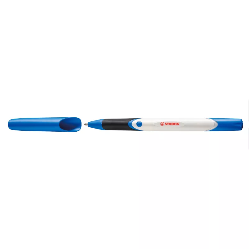 Kugelschreiber, Klick-Kugelschreiber, Gelschreiber, Blau, Stabilo